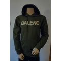 BALENO OLIVE GREEN HOODED SWEATSHIRT HOODIE BNW...