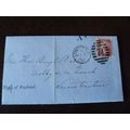 1865 GB QV 1d Red stamp JN Plate No 71 Bank of ...