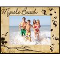 Myrtle Beach South Carolina Footprints Laser En...