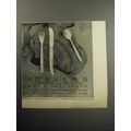 1957 Fraser's Laurel pattern flatware Advertise...