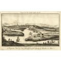 PERSPECTIVE VIEW OF NEW ABERDEEN 1771 John Slez...