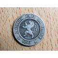 Belgium 1861 10 Centime Belgie (Dutch - Flemish...