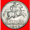 Ⰶ GENERALISSIMO FRANCO (1936-1975): SPAIN★ 10 C...