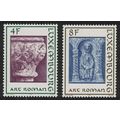 Luxembourg Romanesque Architecture 2v 1973 MNH ...