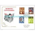 1980 Sporting Centenaries UK FDC, Stamps