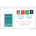 1968 DEFINITIVES, GB, FDC