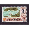 Jersey 1971 4p Chart of English Channel Sg49 u/...