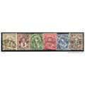 1882/1899 6 different values - #47 fine used (o)