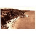Vintage Sepia Postcard - Torquay, Oddicombe & P...