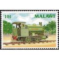 Malawi 1987 Steam Locomotives 10t Bagnall #2 Sh...