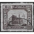 Mi 728: 10 L. brown-purple Restoration of Bukov...