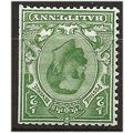 1911 SG335wi 1/2d Green Die B Wmk Royal Cypher ...