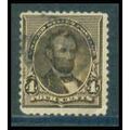 Used 222 4c Abraham Lincoln Just Clears C3742