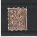 Malta.SG195 1d Chestnut.Fine Used.Apr25u
