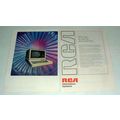 1968 RCA Video Data System Computer Ad - Eye Business