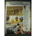 1989 Caltex Oil Ad - There are some things a computer can't teach them