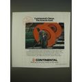 1989 Continental Airlines Ad - Continental's Tokyo. The Eclectic East