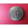 1965 QUEEN ELIZABETH II ENGLISH SHIELD ONE SHIL...