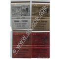 CT Milford Matchcover Set Of 4 Different Colore...