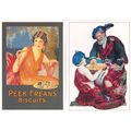 Peek Freans Tartans Biscuits 2x Advertising Pos...