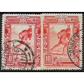 1936/1937 Michel 337+360 - #2 fine used (o)