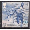 GB 2014 QE2 97p Commonwealth Games used SG 3621...