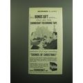 1957 Reeves Soundcraft Recording Tapes Ad - This bonus gift yours