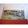 3 GIRLS IN DUTCH COSTUME, Holland used antique ...