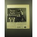 1960 Agfa Optima Camera Ad - Photography without fear!