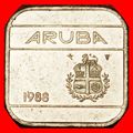 Ⰶ NETHERLANDS (1986-2023): ARUBA★ 50 CENTS 1988...