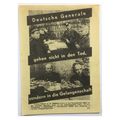 Original WW2 Russian/Soviet Air Drop Propaganda...