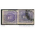 1911/1913 Michel 91I+91II - fine used (o)
