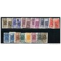 1955/1973 20 different values - fine used (o) -...