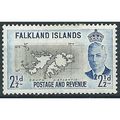 Falkland Islands 1952 SG175 2 1/2d Black & Ligh...