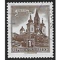 Mi 1045: 1 S. sienna Definitive Stamp: Mariazel...