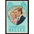 Belize 1973 Royal Wedding 26c Princess Anne Unm...