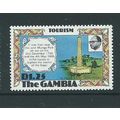 Gambia stamps sg370 sg 370 used