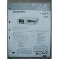 Sony TC-FX310 / FX311 Original Service manual