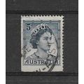 Australia.SG314 5d Queen Elizabeth II (Deep Blu...