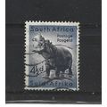 SouthAfrica.SG157 4 1/2d Hippopotamus.Fine Used...