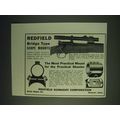 1937 Redfield Bridge Type Scope Mount Ad