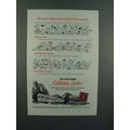 1951 Western Pacific California Zephyr Train Ad