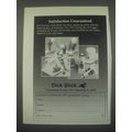 1991 Dick Blick Ad - Satisfaction guaranteed