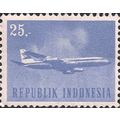 INDONESIA, AIR, Convair 990, blue, 25