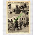 US 2nd Army Corps Bizerta Tunisia WW2 - 1943 Cu...