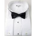 NEW Men's Wing Collar Tuxedo Shirt + Bow Tie, F...
