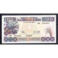 BILLET DE BANQUE GUINEE 100 FRANCS 2015 PICK 35...