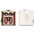 Roman Barn Door Ornament to Personalize