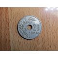 Greece 1954 20 Lepta Coin