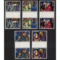 Great Britain Christmas 1992 Stained Glass Wind...